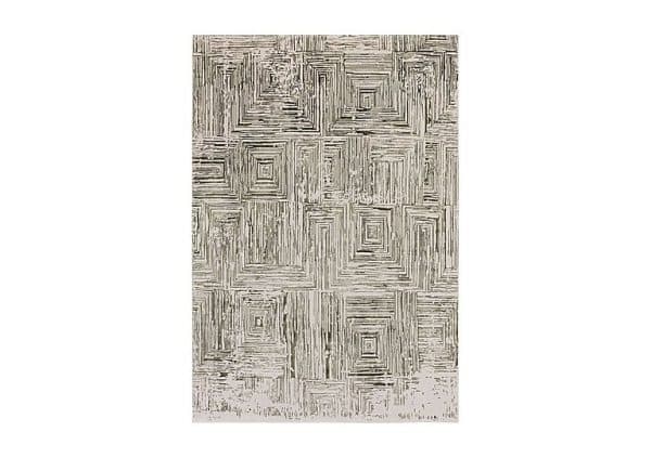 Kuza Portrait Rug  160cm x 230cm  Khaki | Bed Sava