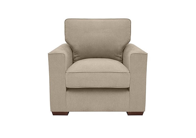 Cory Fabric Armchair - Cosmo Linen