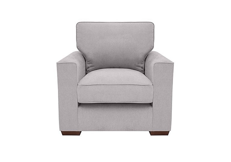 Cory Fabric Armchair - Cosmo Silver