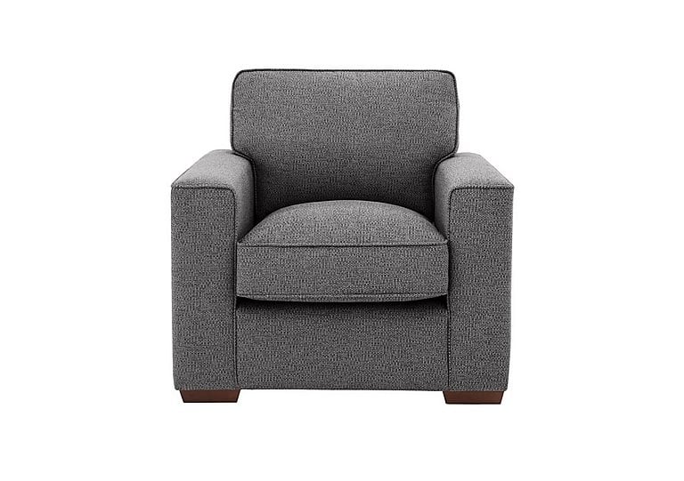 Cory Fabric Armchair - Dallas Charcoal
