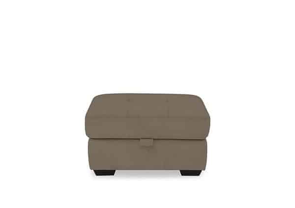 Dinky Fabric Large Storage Footstool  Opulence Cedar | Bed Sava