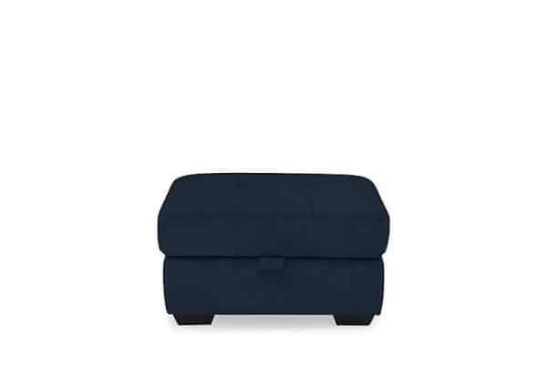 Dinky Fabric Large Storage Footstool  Opulence Royal | Bed Sava