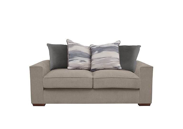Cory 2 Seater Fabric Scatter Back Sofa - Cosmo Mist & Slate Pack