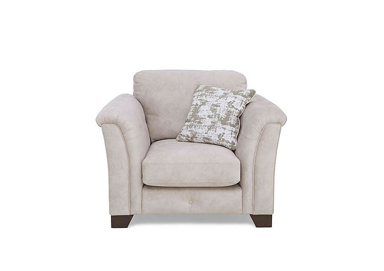 Oh So Glam Aura Armchair - Enzo Cream