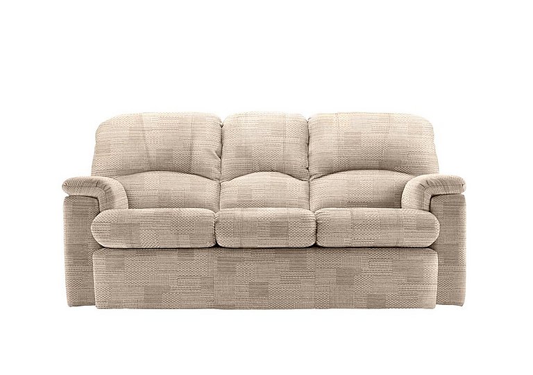 G Plan  Chloe Small Fabric 3 Seater Sofa  Faro Mist | Bed Sava