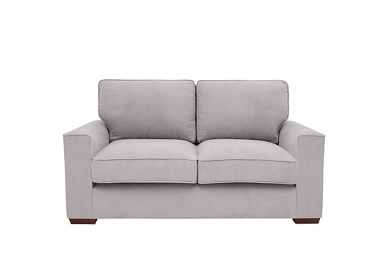Cory 2 Seater Fabric Classic Back Sofa - Cosmo Silver