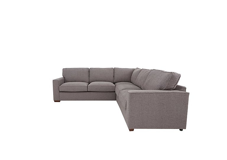 Cory Large Fabric Corner Classic Back Sofa - Dallas Taupe
