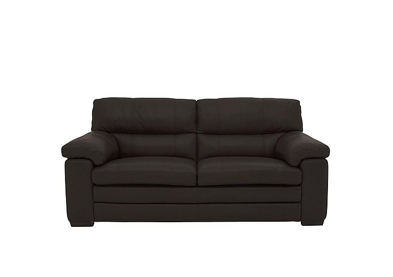 Cozee 2 Seater Pure Premium BV Leather Sofa - Dark Chocolate