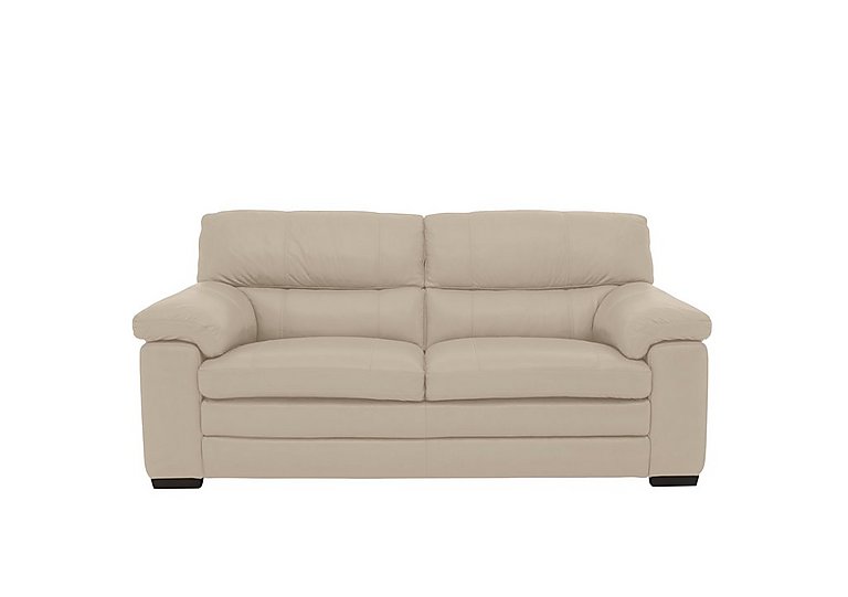 Cozee 2 Seater Pure Premium BV Leather Sofa - Dapple Grey
