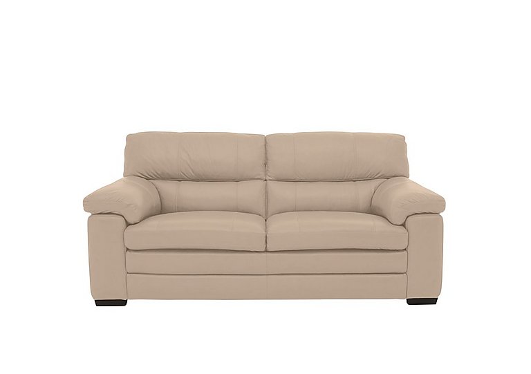 Cozee 2 Seater Pure Premium BV Leather Sofa - BV Pebble