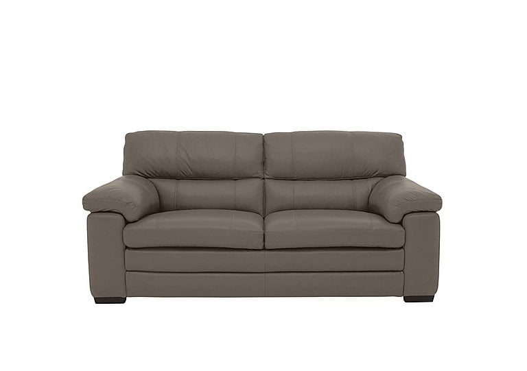 Cozee 2 Seater Pure Premium Leather Sofa - Elephant
