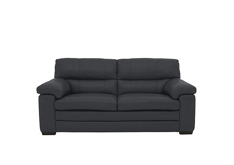 Cozee 2 Seater Pure Premium Leather Sofa - Shale Grey