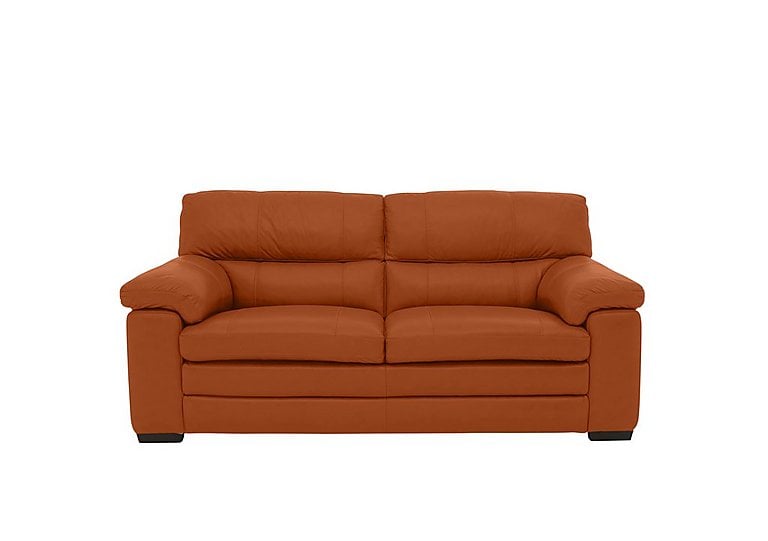 Cozee 2 Seater Pure Premium SK Leather Sofa - Caramel