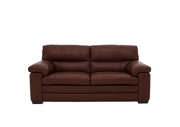 Cozee 2 Seater Pure Premium TO Leather Sofa - Light Brown