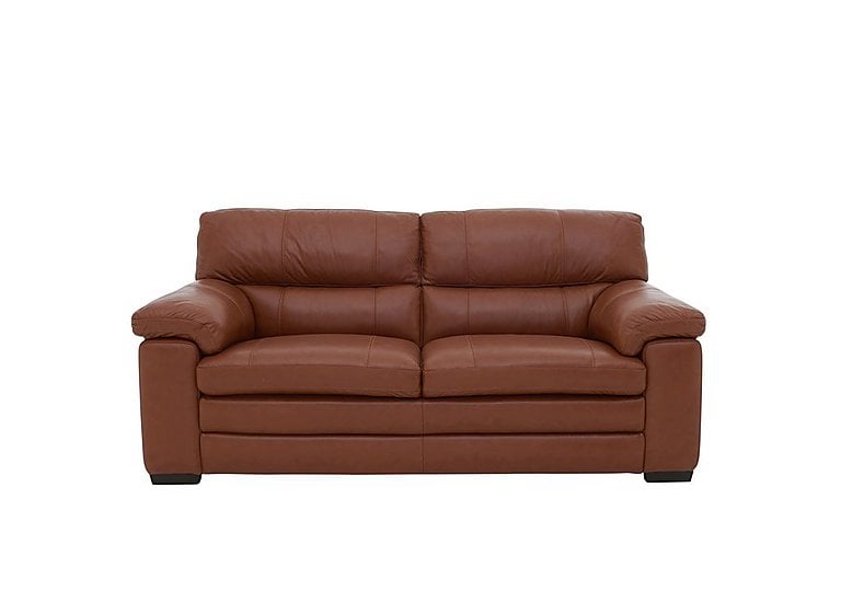 Cozee 2 Seater Pure Premium TO Leather Sofa - Brandy