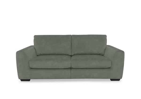 Dinky Fabric 3 Seater Sofa with Power Recliner  Dexter Fern | Bed Sava