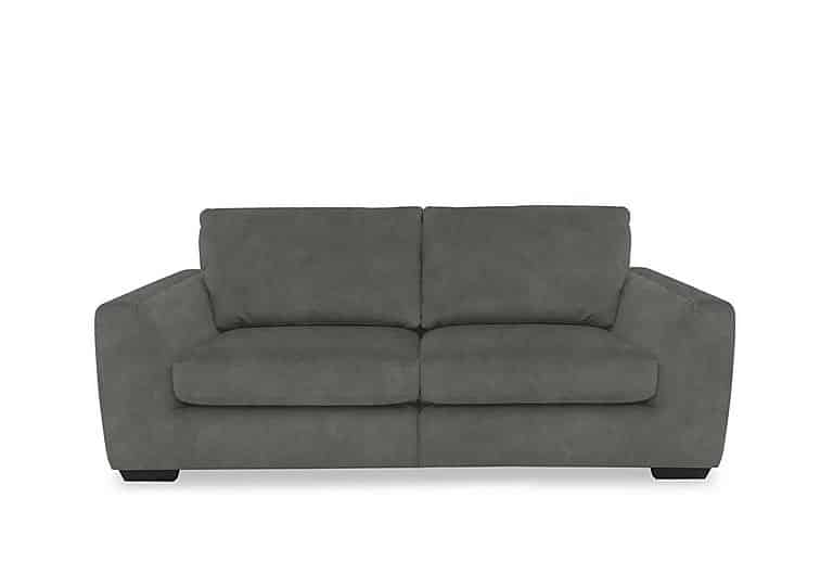 Dinky Fabric 3 Seater Sofa with Power Recliner - Dexter Moss