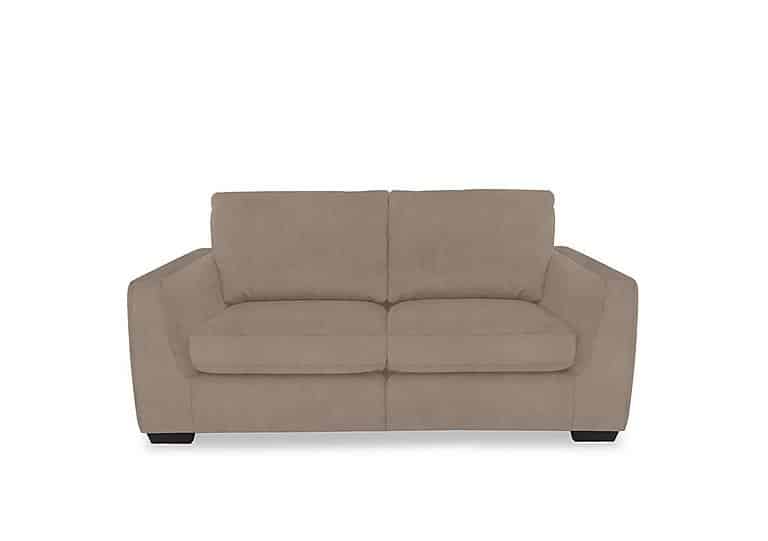 Dinky Fabric 2 Seater Sofa with Power Recliner - Manhattan Nutmeg