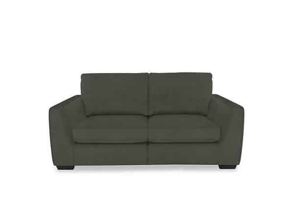 Dinky Fabric 2 Seater Sofa with Power Recliner  Manhattan Pine | Bed Sava