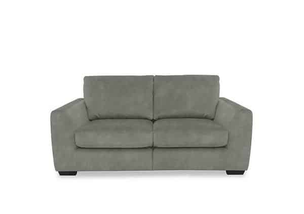 Dinky Fabric 2 Seater Sofa with Power Recliner  Marble Stone | Bed Sava