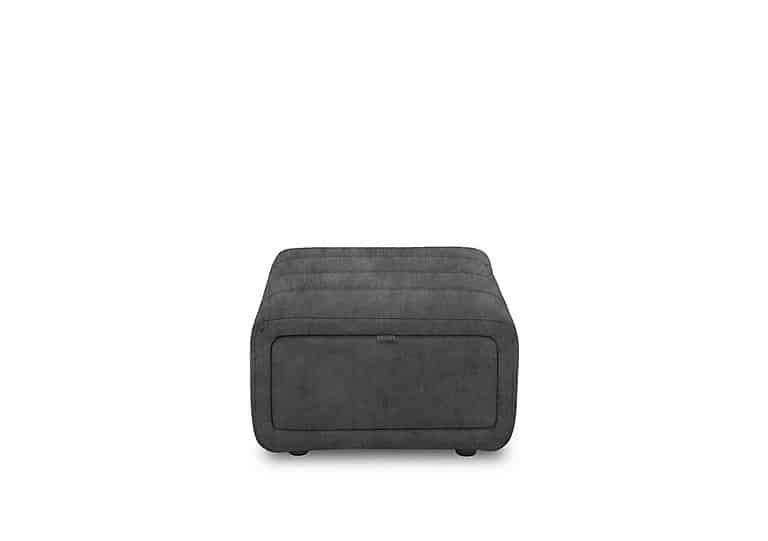 Elphaba Fabric Storage Footstool - Dexter Shadow