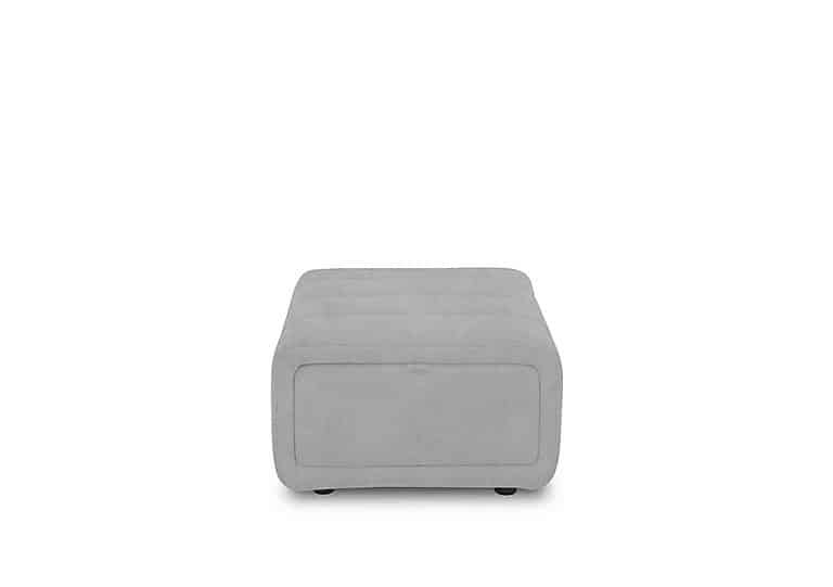 Elphaba Fabric Storage Footstool - Dexter Smoke