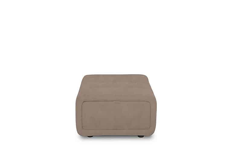 Elphaba Fabric Storage Footstool - Manhattan Nutmeg