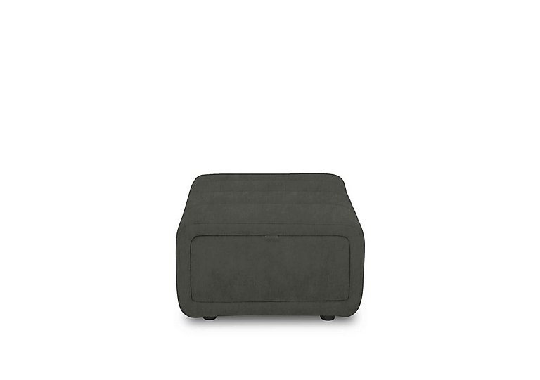 Elphaba Fabric Storage Footstool - Manhattan Pine