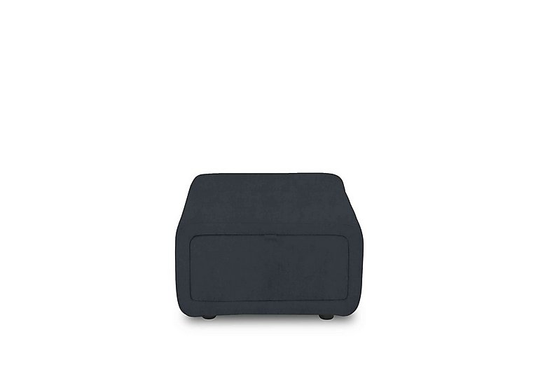 Elphaba Fabric Storage Footstool - Opulence Charcoal