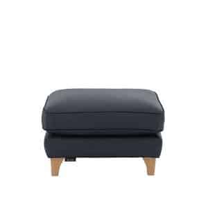 Ercol  Enna Leather Footstool  L908 | Bed Sava
