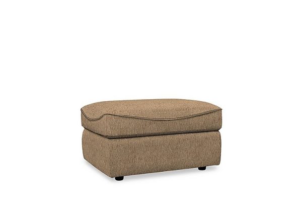 G Plan  Amesbury Fabric Storage Footstool  Boucle Cocoa | Bed Sava
