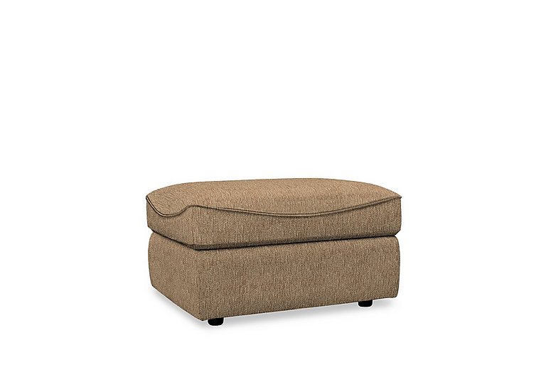 G Plan - Amesbury Fabric Storage Footstool - Boucle Cocoa