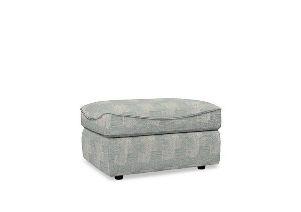 G Plan  Amesbury Fabric Storage Footstool  Faro Sky | Bed Sava
