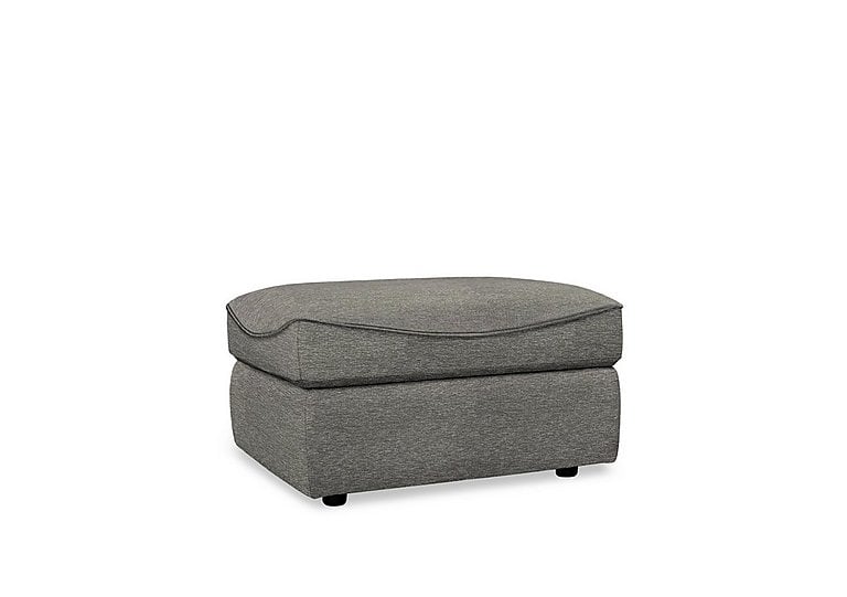 G Plan - Amesbury Fabric Storage Footstool - Mirage Slate