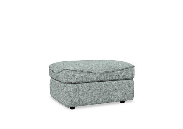 G Plan  Amesbury Fabric Storage Footstool  Remco Duck Egg | Bed Sava