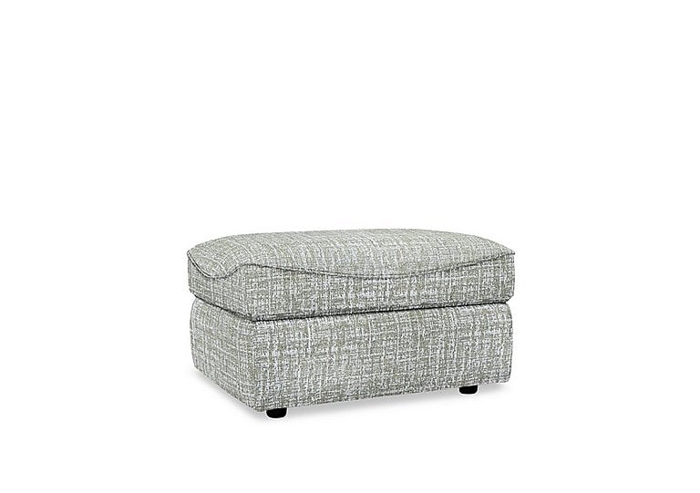 G Plan - Amesbury Fabric Storage Footstool - Shore Oatmeal