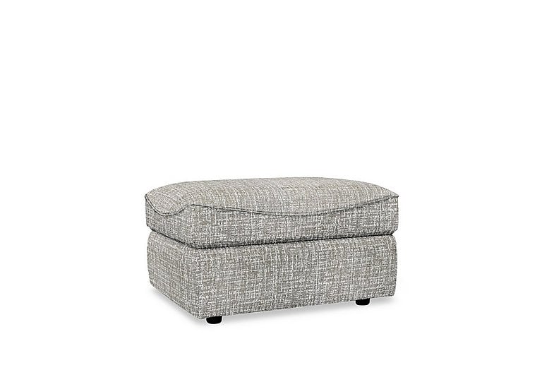G Plan - Amesbury Fabric Storage Footstool - Shore Slate