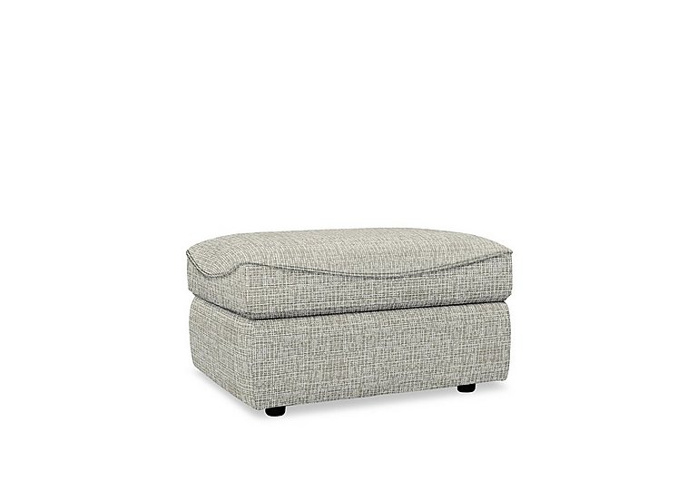 G Plan - Amesbury Fabric Storage Footstool - Waffle Smoke