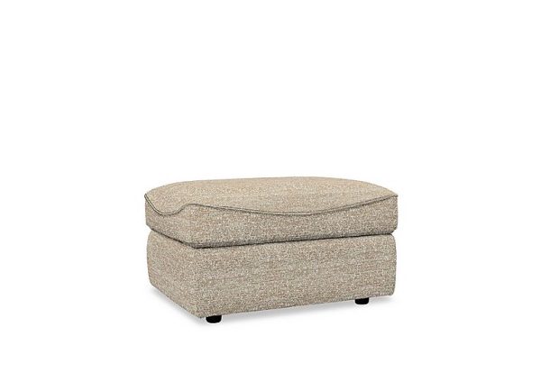 G Plan  Amesbury Fabric Storage Footstool  Kampala Beige | Bed Sava