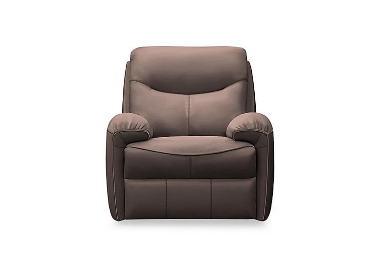 G Plan - Amesbury Leather Power Recliner Armchair - Oxford Chocloate
