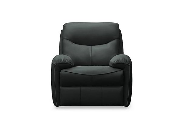 G Plan  Amesbury Leather Armchair  Cambridge Black | Bed Sava