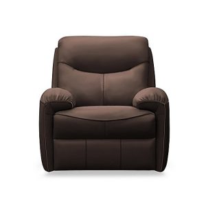 G Plan  Amesbury Leather Power Recliner Armchair  Capri Chocolate | Bed Sava