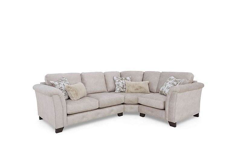 Oh So Glam Aura Classic Back Right Hand Facing Corner Sofa - Enzo Cream