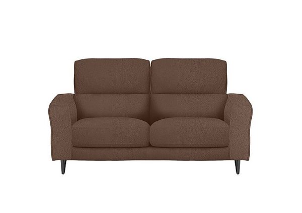 Axel 2 Seater Fabric Sofa  Dark Taupe | Bed Sava