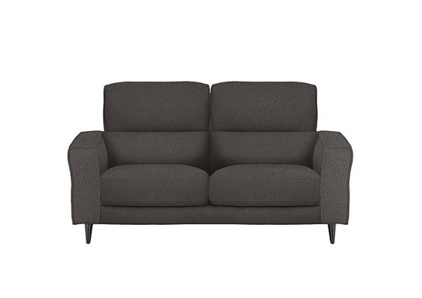 Axel 2 Seater Fabric Sofa  Dark Grey | Bed Sava