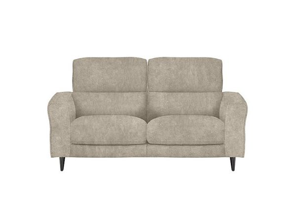 Axel 2 Seater Fabric Power Recliner Sofa  Cream | Bed Sava