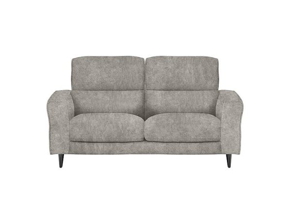 Axel 2 Seater Fabric Sofa  Grey | Bed Sava