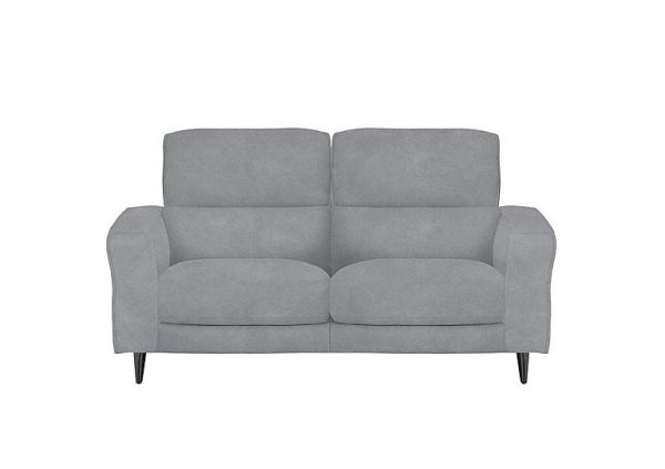 Axel 2 Seater Fabric Power Recliner Sofa  Bluish Grey | Bed Sava