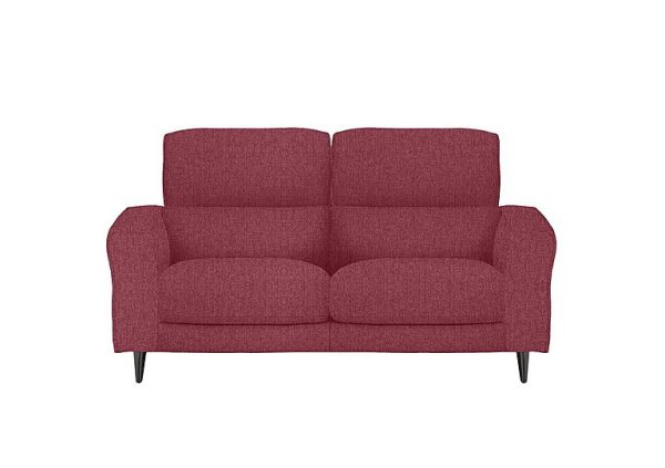 Axel 2 Seater Fabric Power Recliner Sofa  Red | Bed Sava
