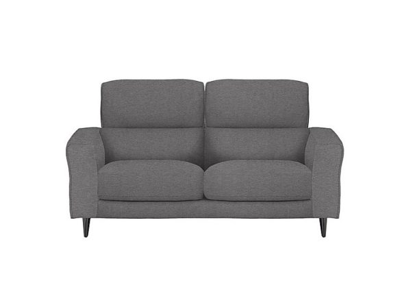 Axel 2 Seater Fabric Sofa  Charcoal Gray | Bed Sava